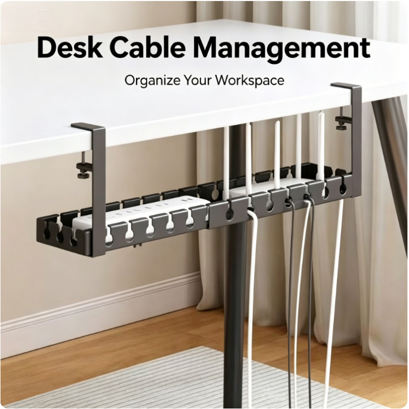 Office Furniture Used - Under Table Telescopic Storage Rack Metal