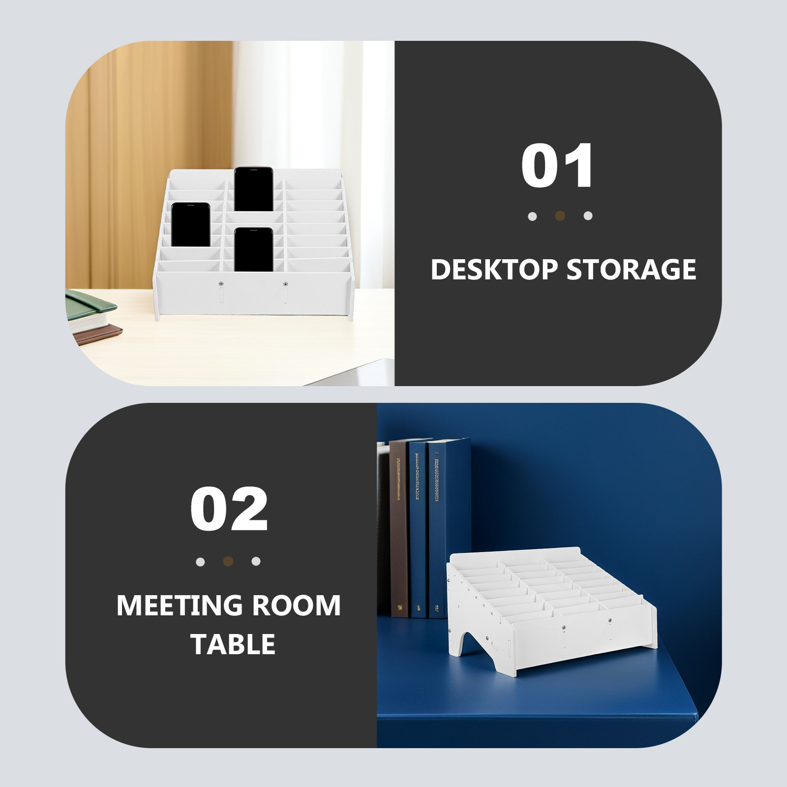 Classroom Phone Organizer Box  - Office Storage Cabinet review and price