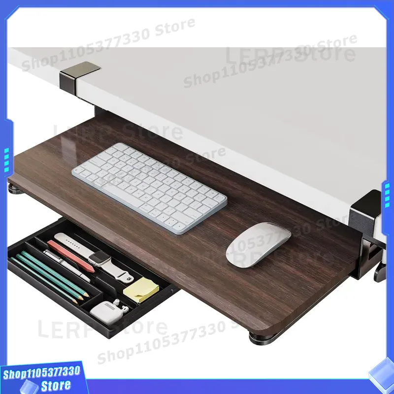 C Type Clip On Sliding Keyboar - Keyboard Drawer Under review and price