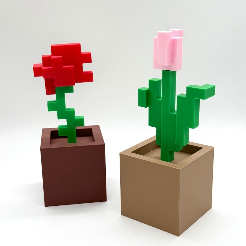 3D Printing Unique Flower Deco - Office Furniture Used review and price