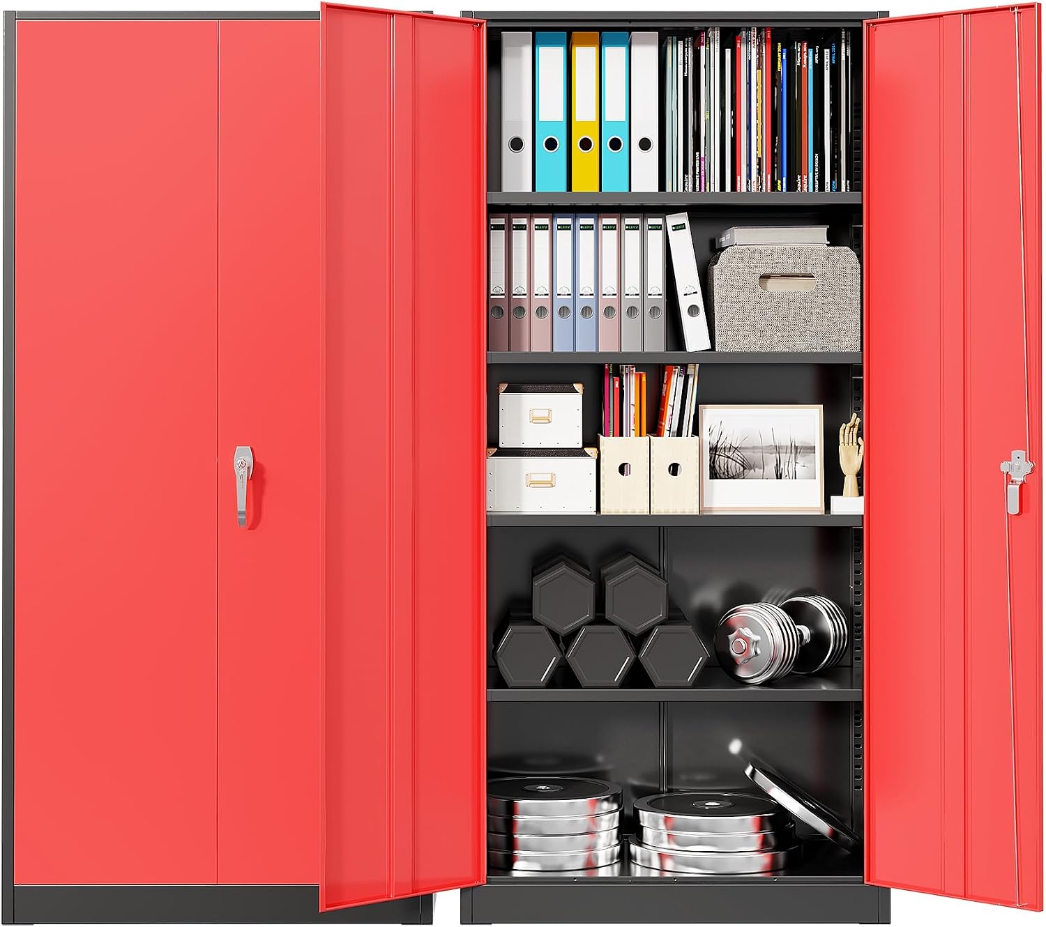 Heavy Duty Metal Garage Storag - Office Storage Cabinet review and price