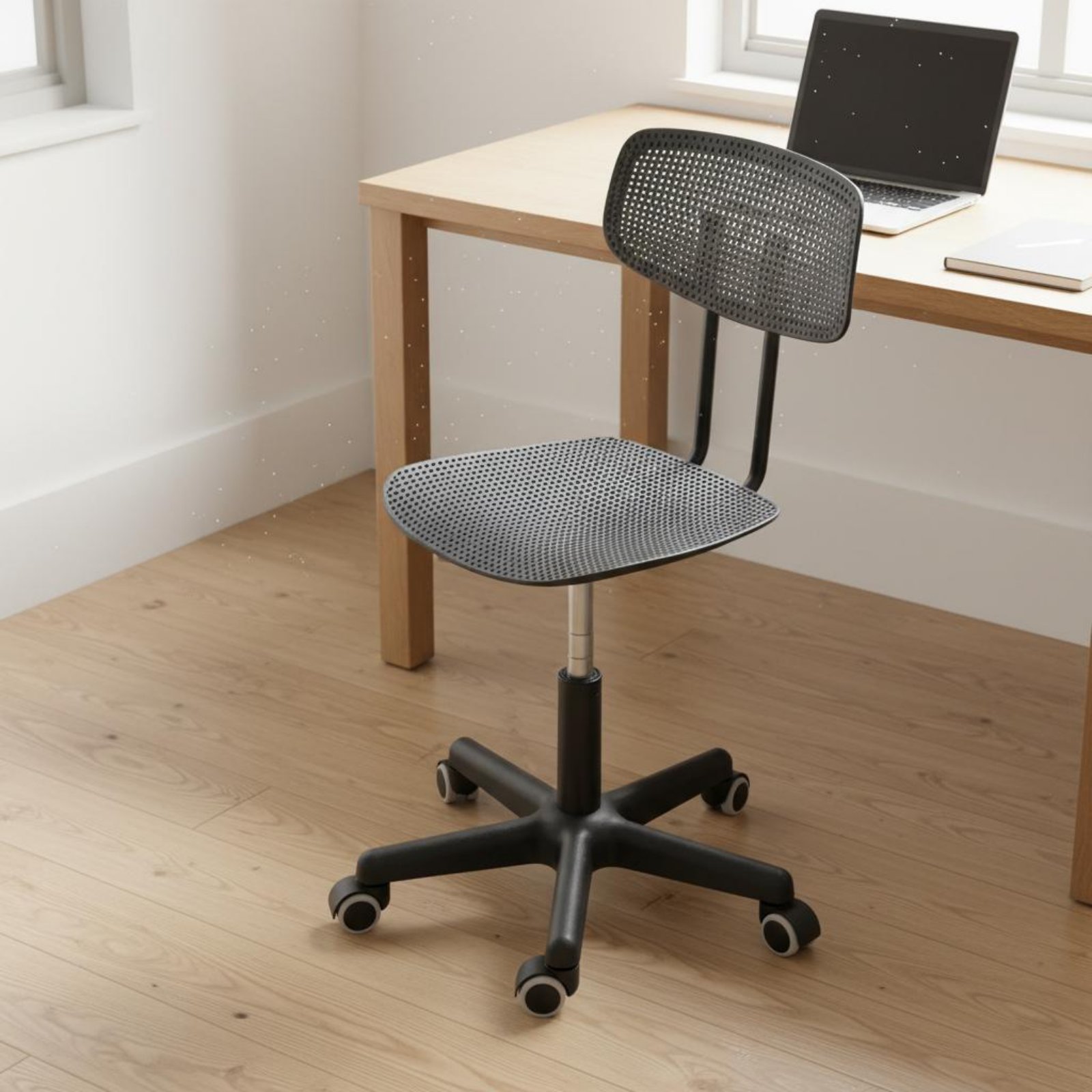 Adjustable Rolling Desk Chair  - Office Furniture And Desks review and price