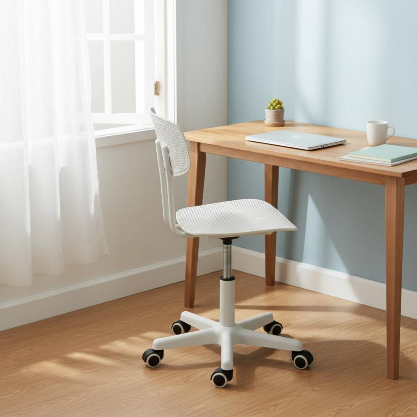 Adjustable Rolling Desk Chair  - Office Furniture And Desks review and price