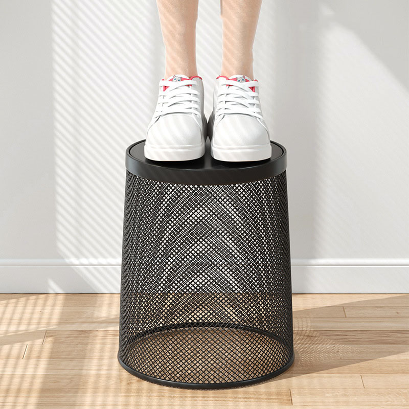 Round Metal Mesh Waste Bin Lar - Paper Basket Mesh review and price