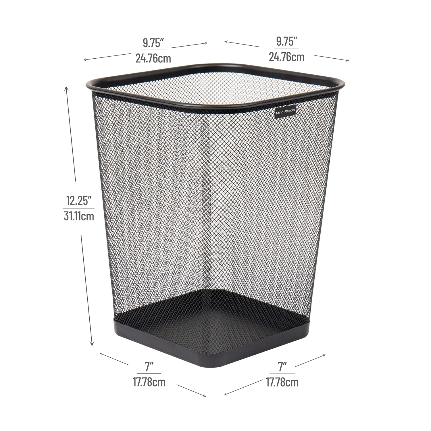 Mind Reader Mesh Trash Can, Wa - Paper Basket Mesh review and price