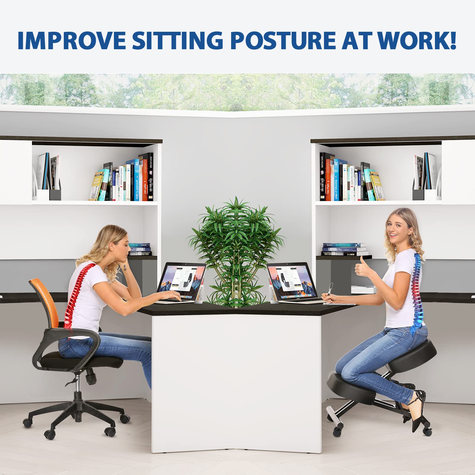 Kneeling Chair Ergonomic for O - Office Furniture Commercial review and price