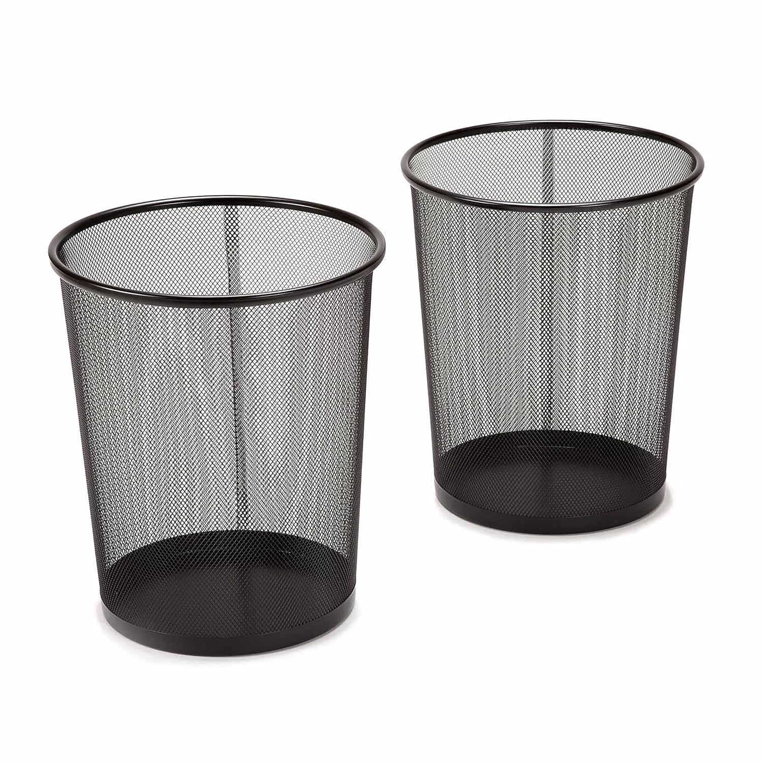 2-Pack Steel Mesh Round Trashc - Paper Basket Mesh review and price