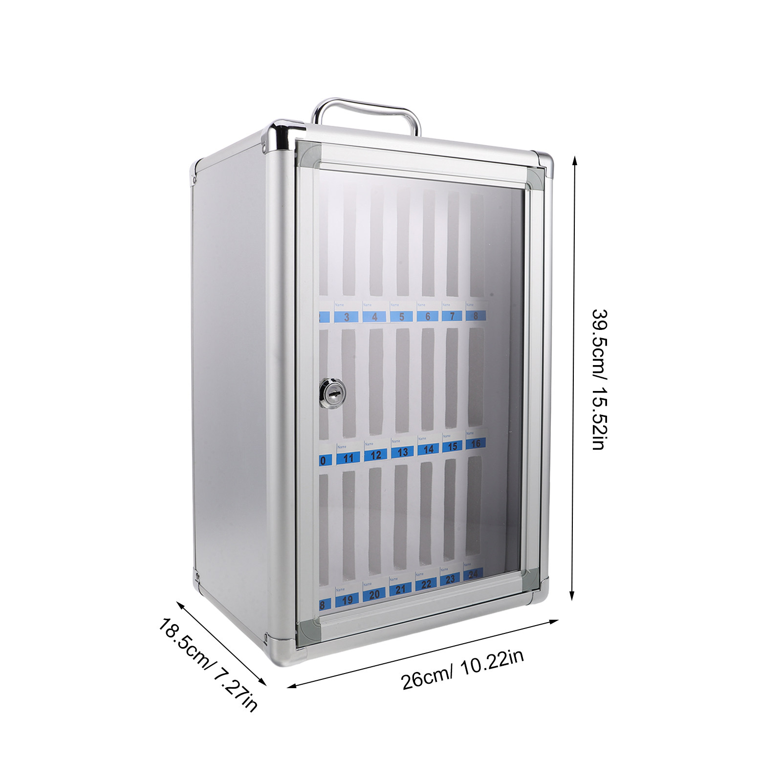 24-Slots Cell Phone Locker Alu - Office Storage Cabinet review and price