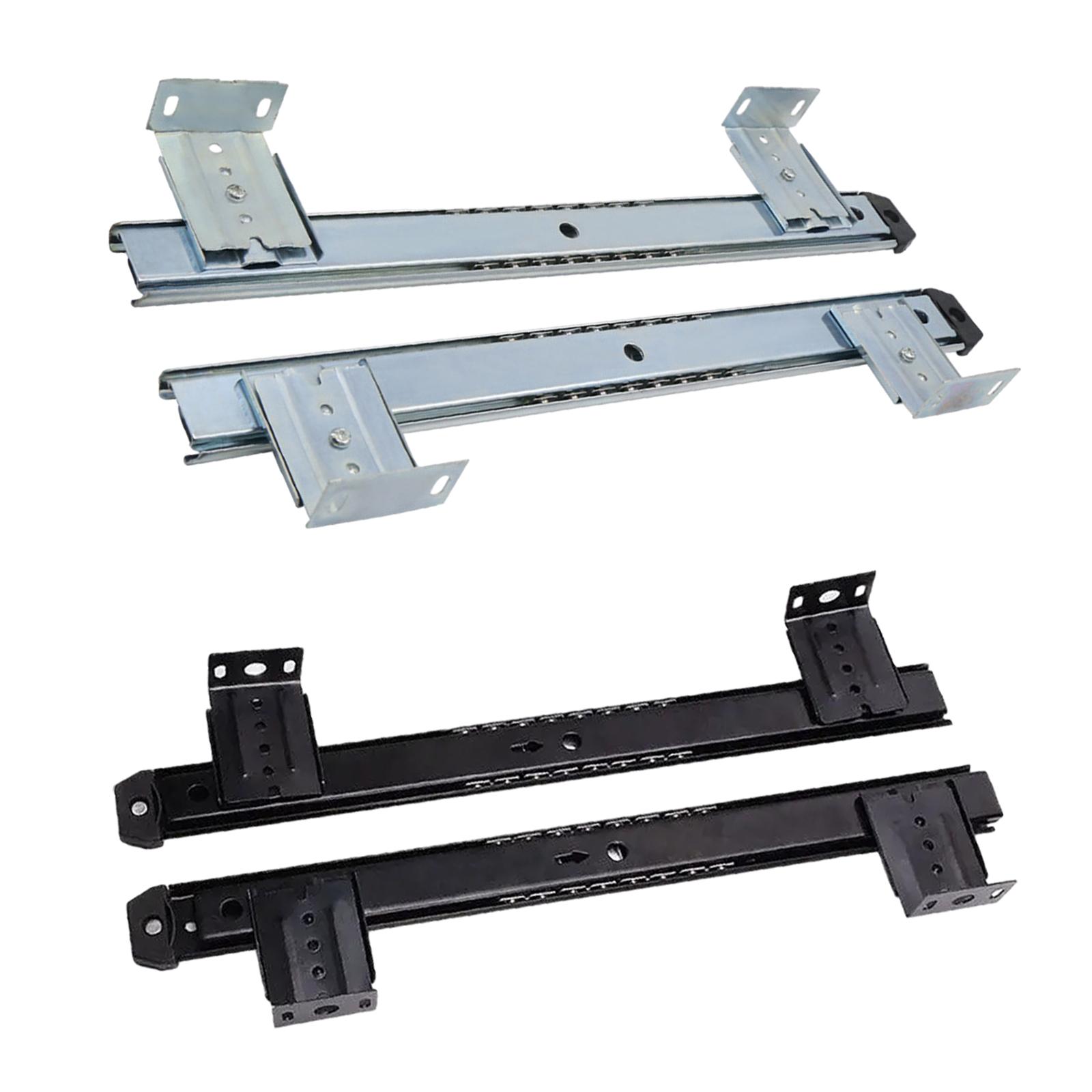 -Drawer Tray Slide Rail, Tray  - Keyboard Drawer Under review and price