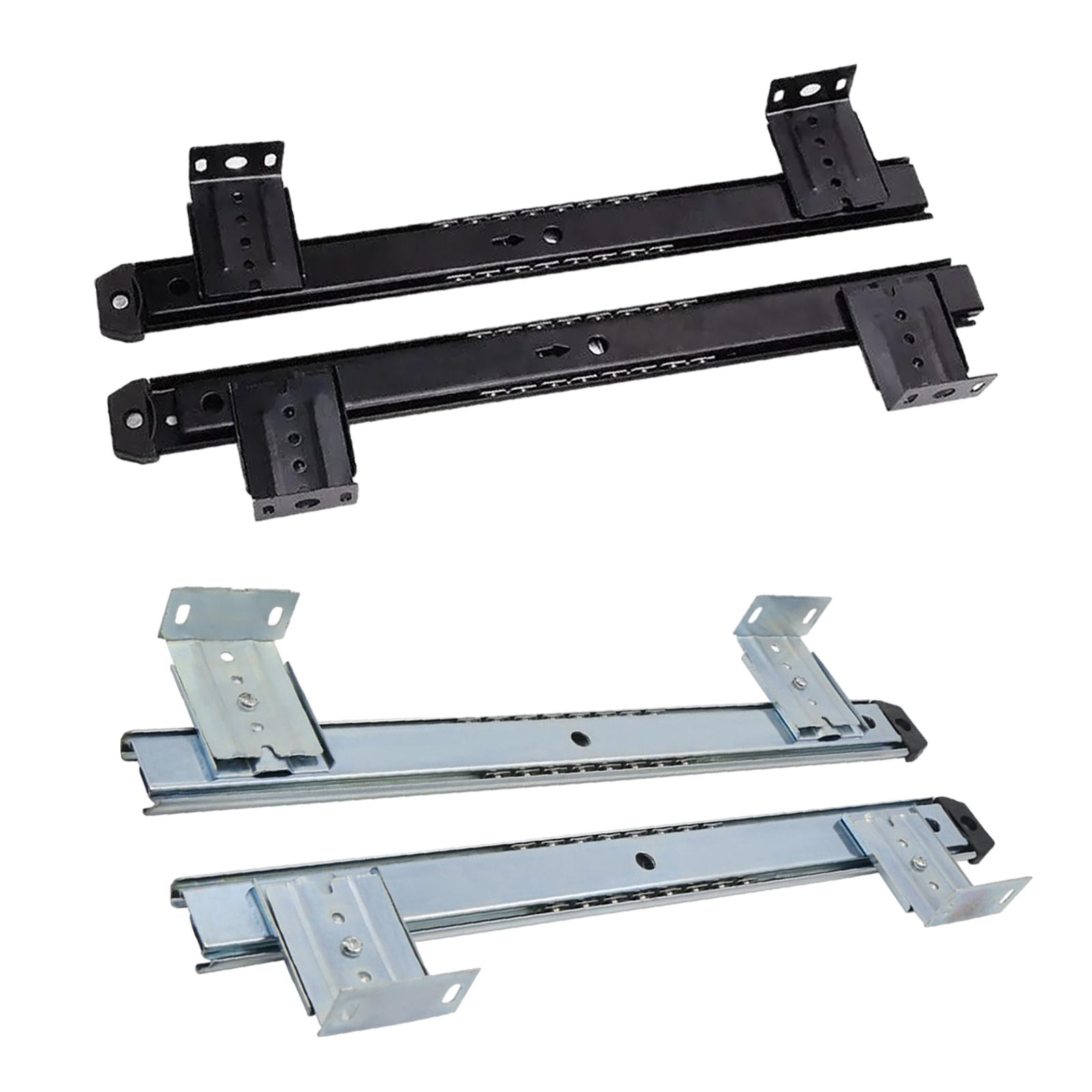 -Drawer Tray Slide Rail, Tray  - Keyboard Drawer Under review and price