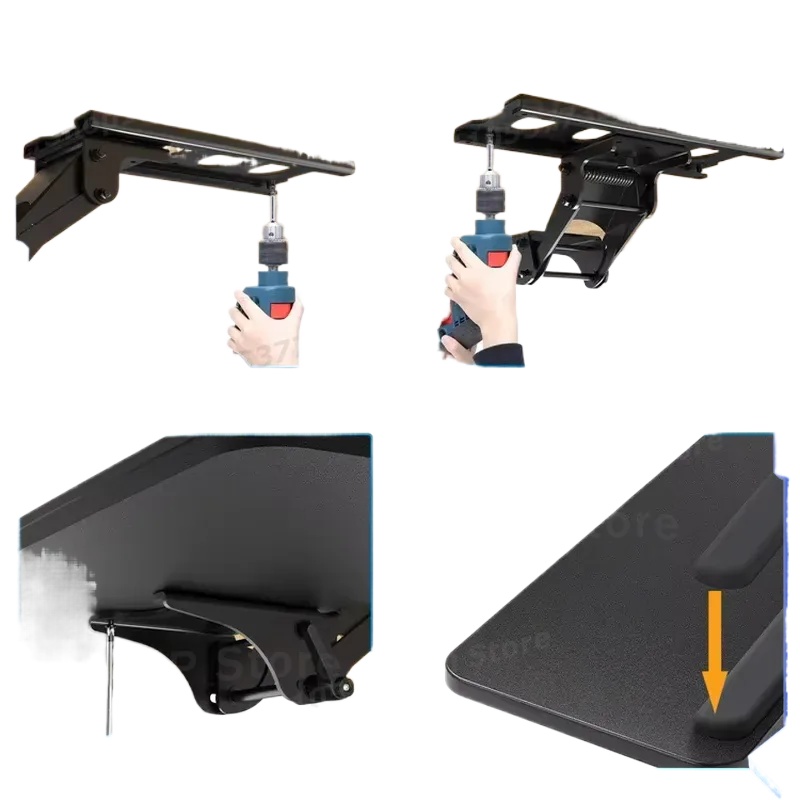 Under Desk Keyboard Tray Clip  - Keyboard Drawer Under review and price