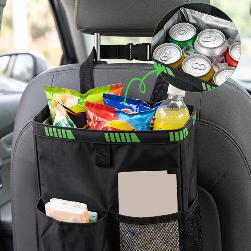Car Back Hanging Trash Bin wit - Paper Basket Mesh review and price