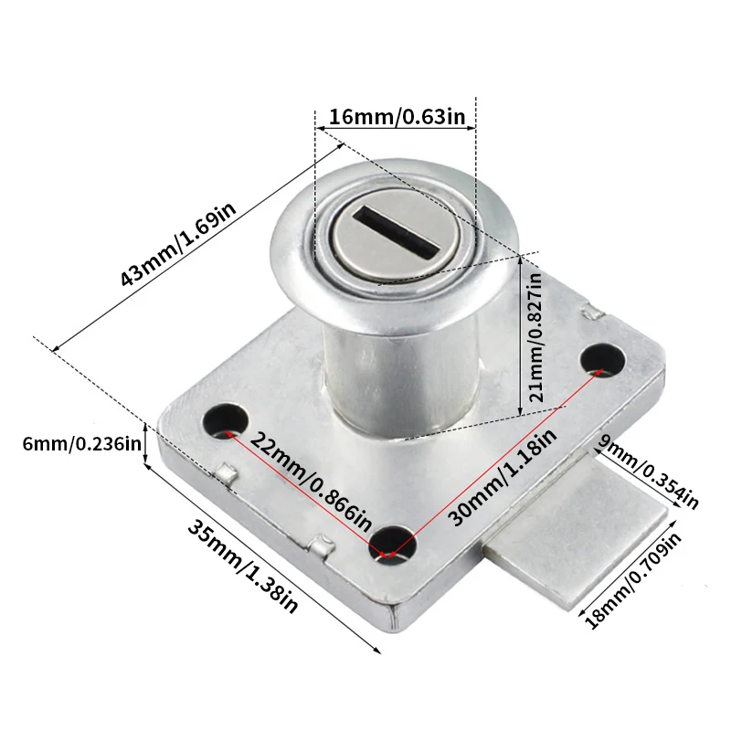 Drawer Lock With Key, Used For - Office Furniture For Sale review and price