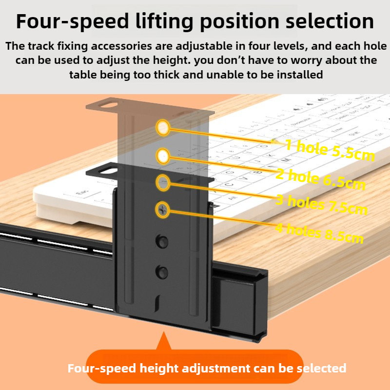 Under Desk Keyboard Tray Slide - Keyboard Drawer Under review and price