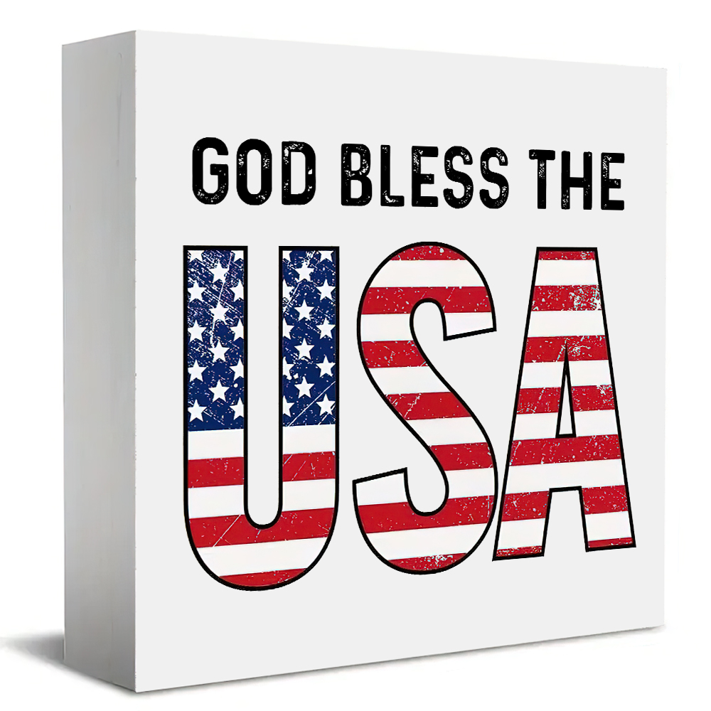1 Piece God Bless The USA Patr - Office Furniture In Usa review and price