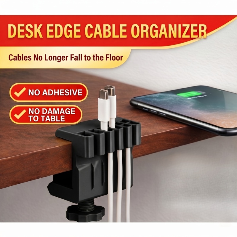 3 desktop cable manager clips  - Office Furniture Design review and price