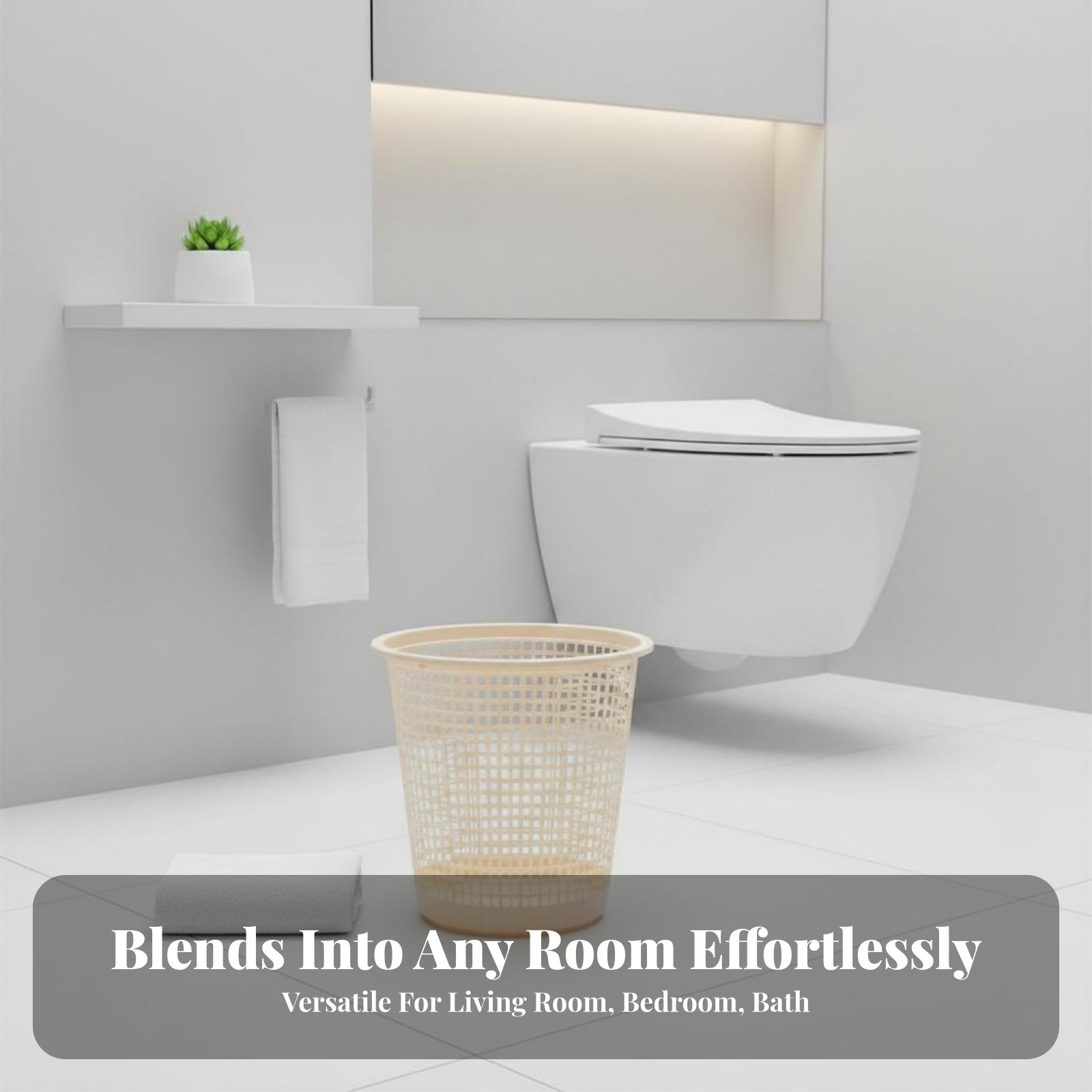 Hollow-Vented Wastebasket Unco - Paper Basket Mesh review and price