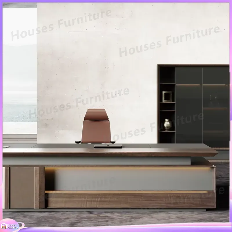 Luxury Executive Desk Solid Wo - Office Furniture And Desks review and price