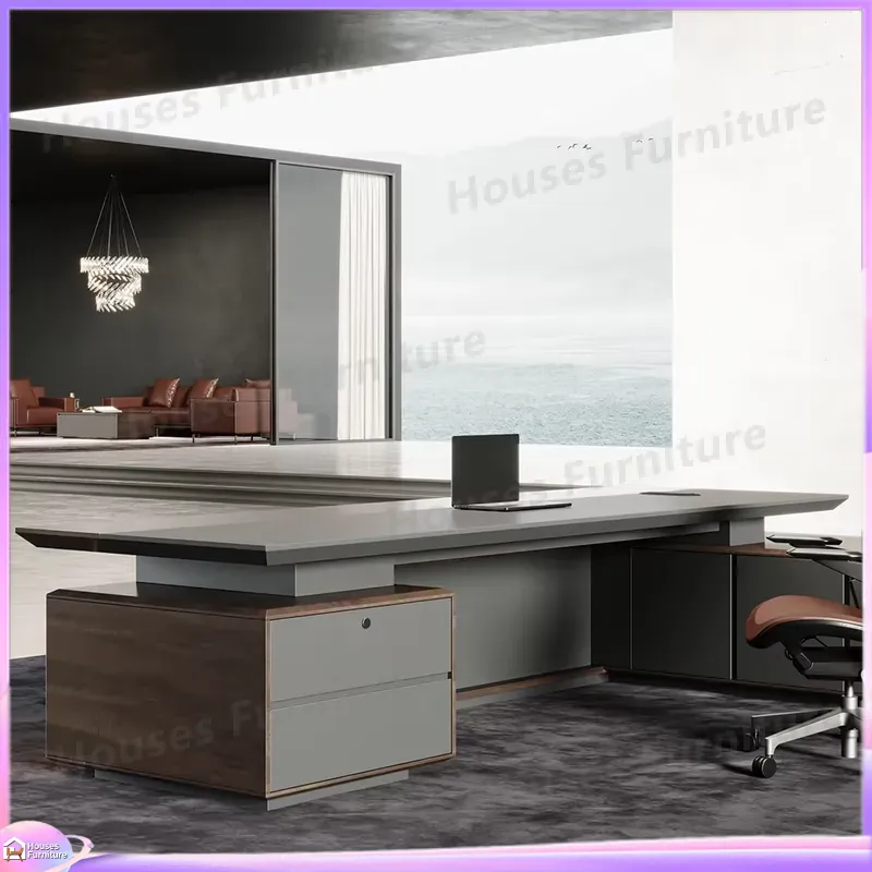 Luxury Executive Desk Solid Wo - Office Furniture And Desks review and price