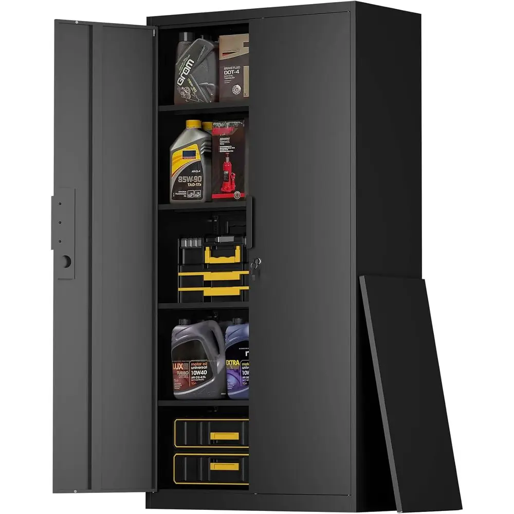 72 High Heavy-Duty Metal Stora - Office Storage Cabinet review and price