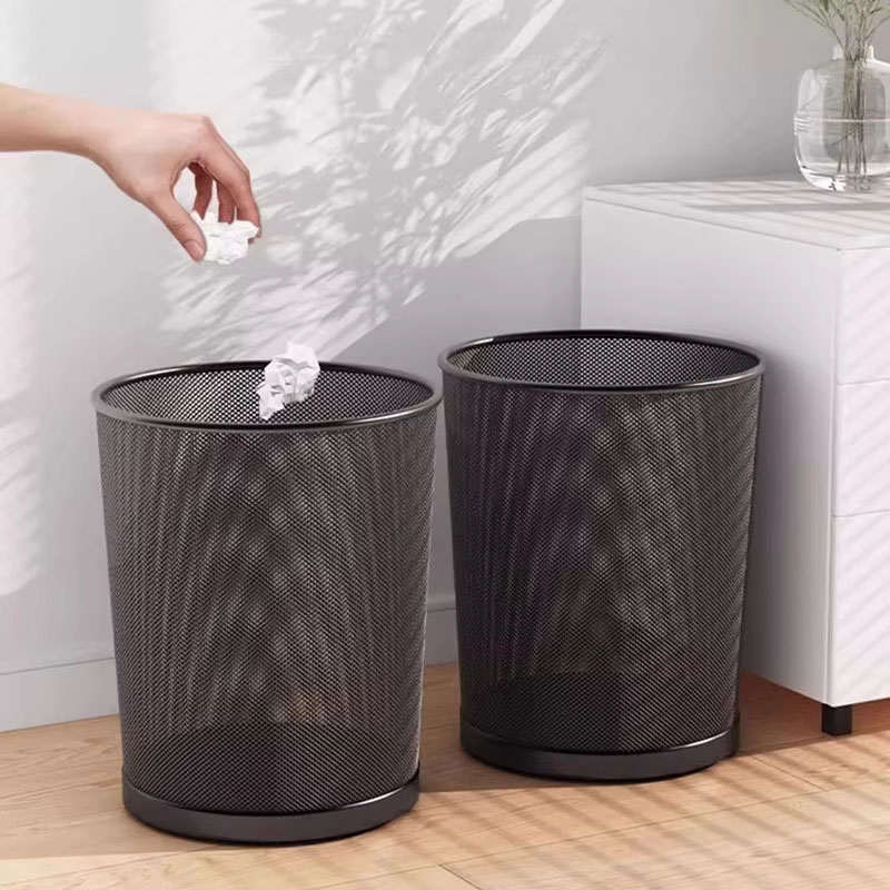 9L Large Black Metal Mesh Tras - Paper Basket Mesh review and price