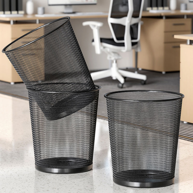9L Large Black Metal Mesh Tras - Paper Basket Mesh review and price