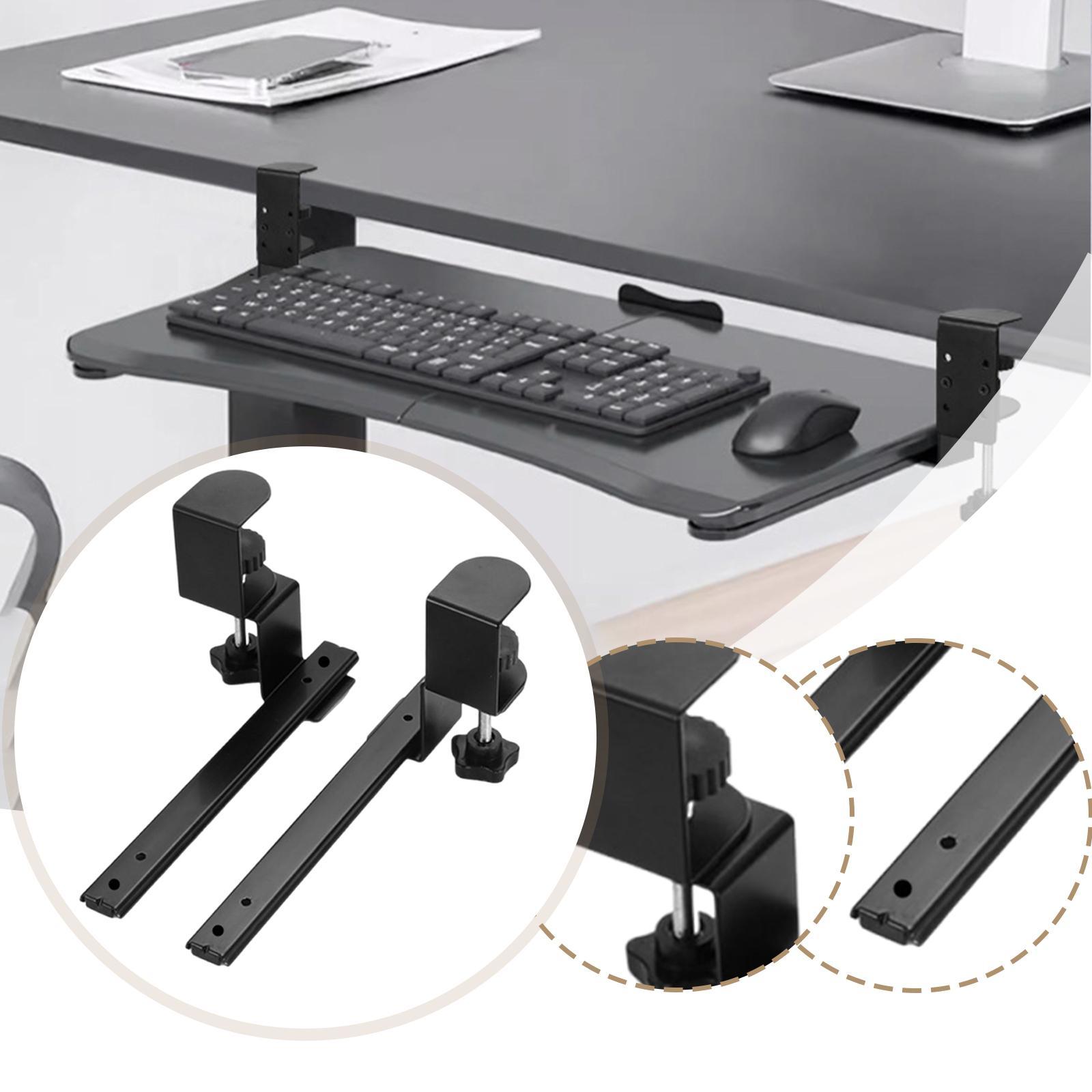 2 Pieces under Desk Keyboard T - Keyboard Drawer Under review and price