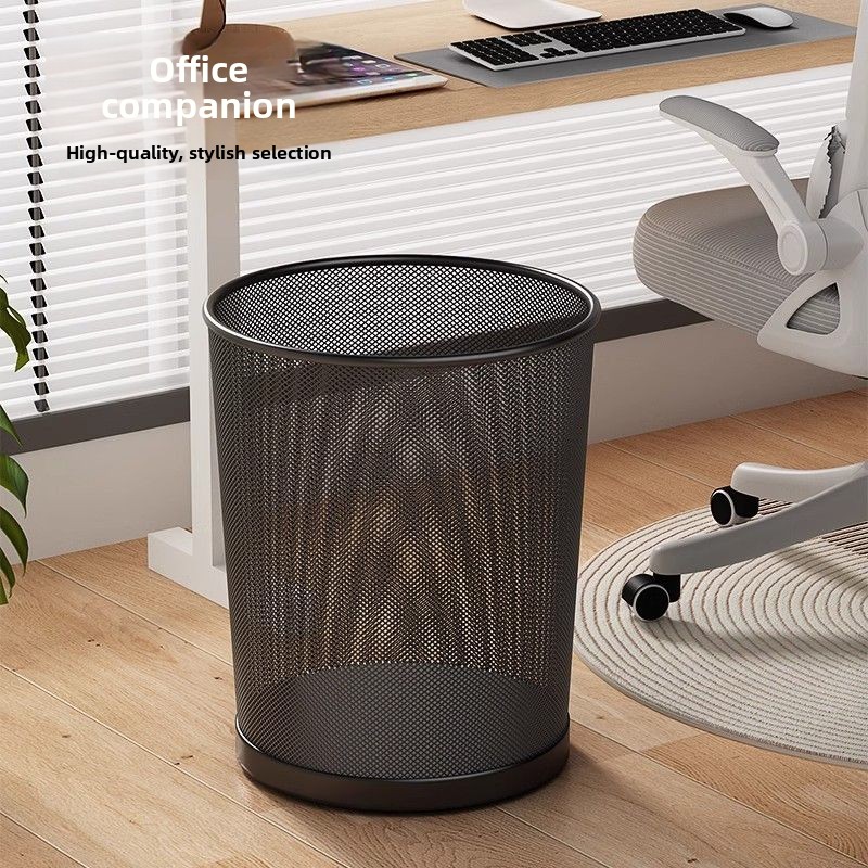 Thickened Wire Mesh Trash Can  - Paper Basket Mesh review and price
