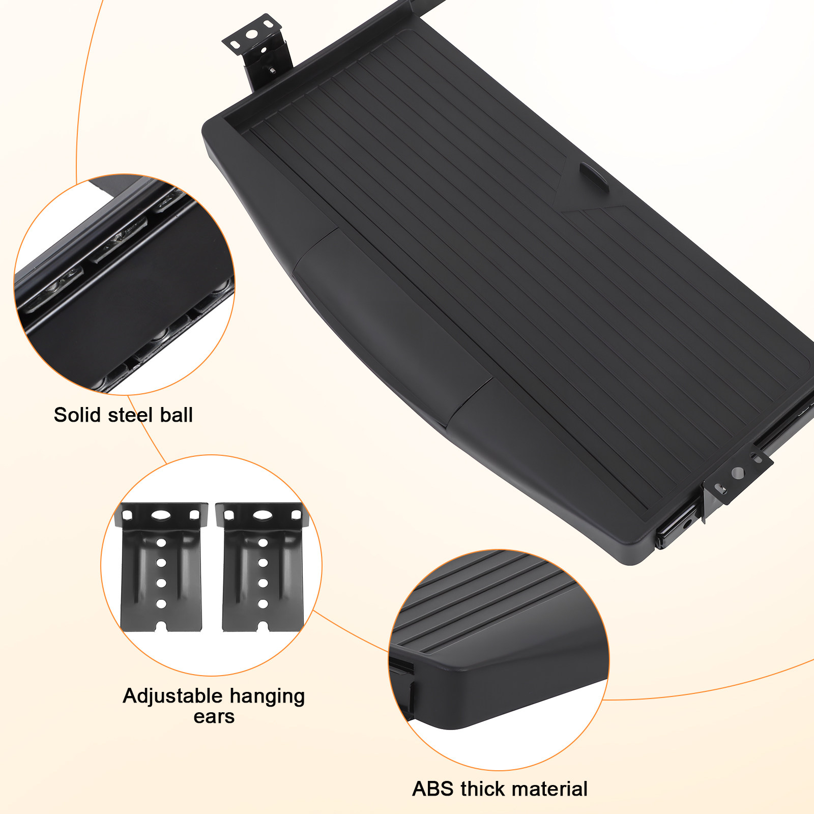PP Aluminum Alloy Keyboard Tra - Keyboard Drawer Under review and price