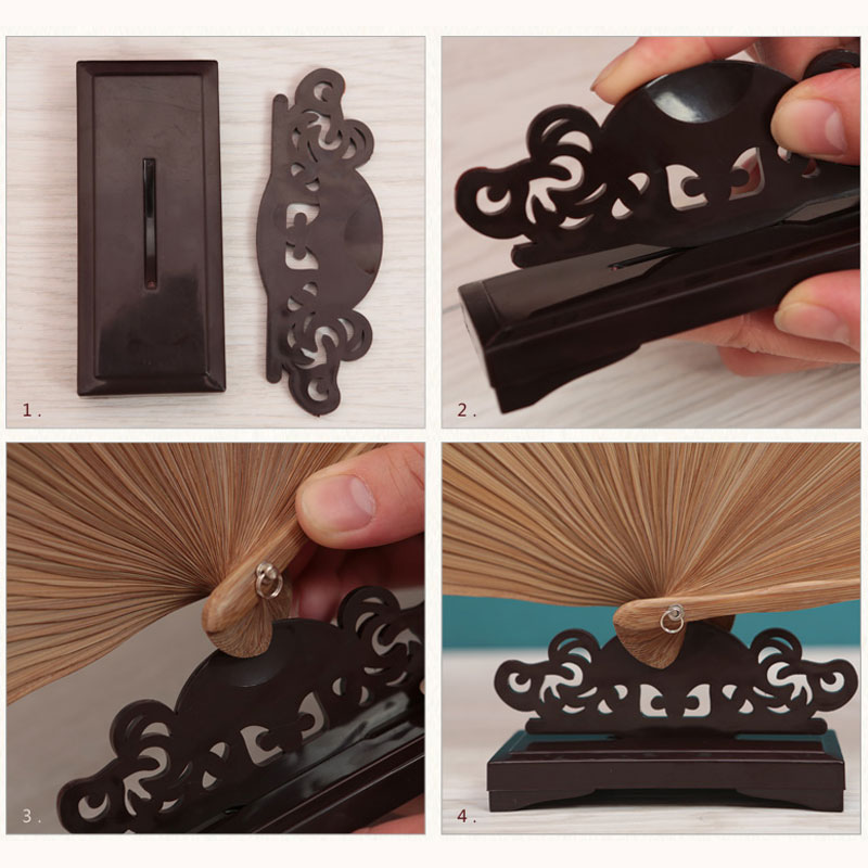 Vintage Art Style Folding Fan  - Office Furniture Used review and price