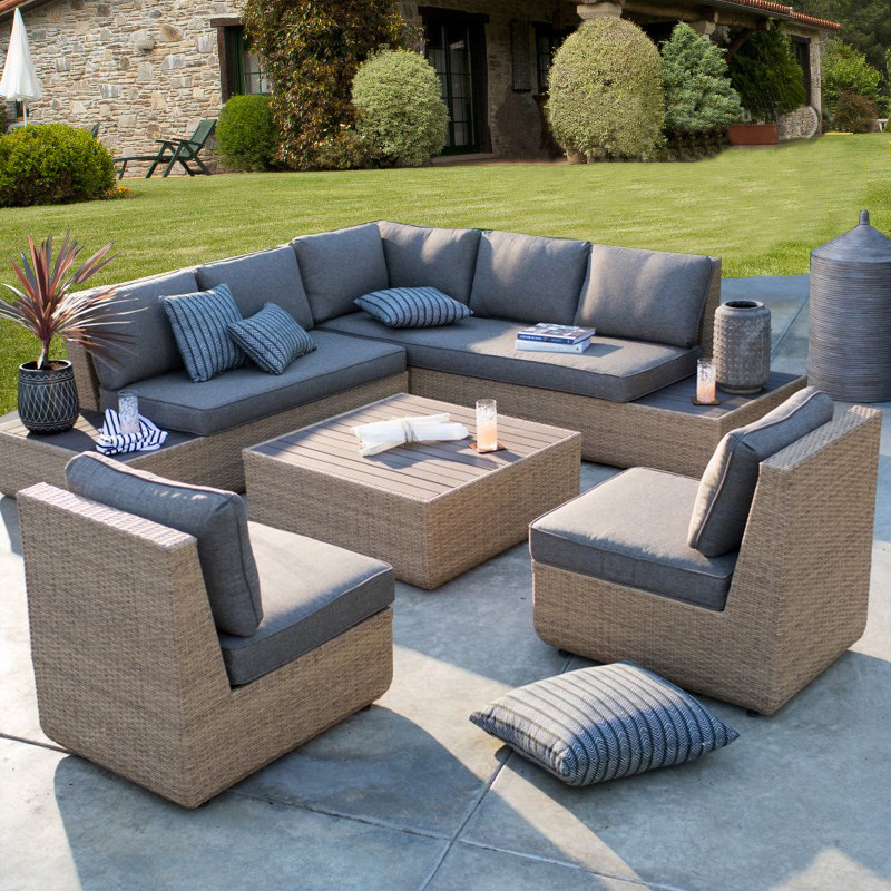 Outdoor Sofa Courtyard Rattan  - Office Furniture For Sale review and price