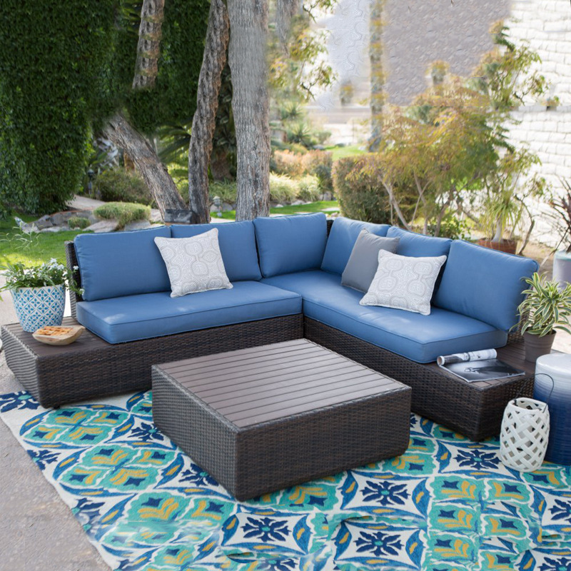 Outdoor Sofa Courtyard Rattan  - Office Furniture For Sale review and price
