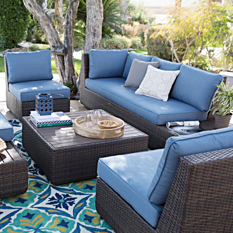 Outdoor Sofa Courtyard Rattan  - Office Furniture For Sale review and price