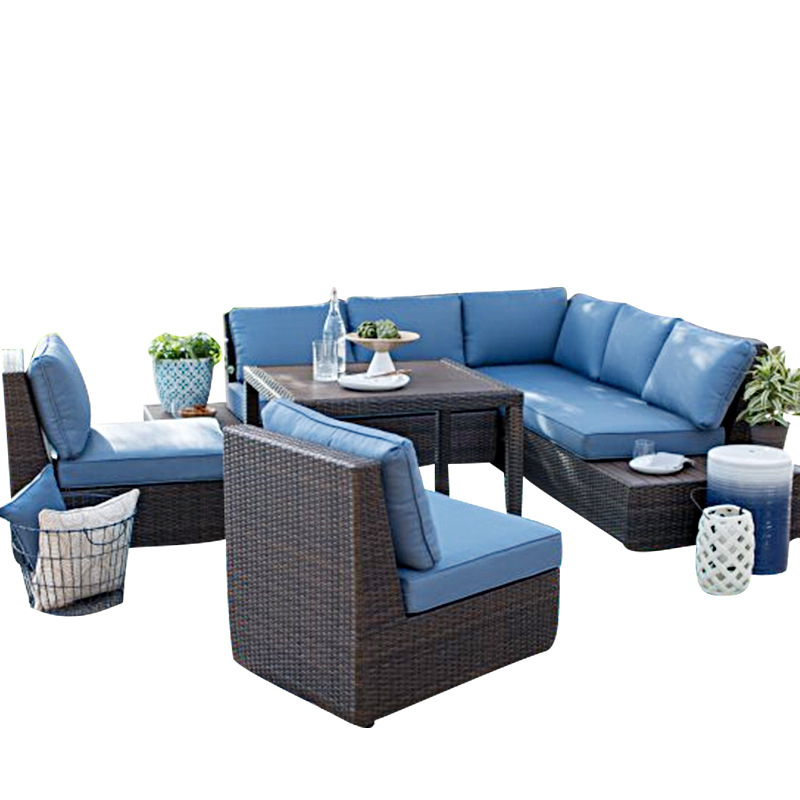 Outdoor Sofa Courtyard Rattan  - Office Furniture For Sale review and price