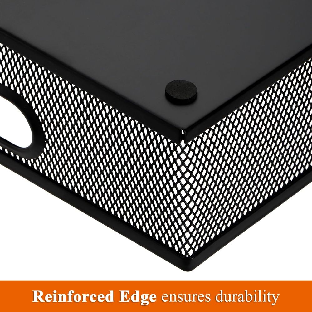 2-Tier Metal Mesh Desk Organiz - Paper Basket Mesh review and price