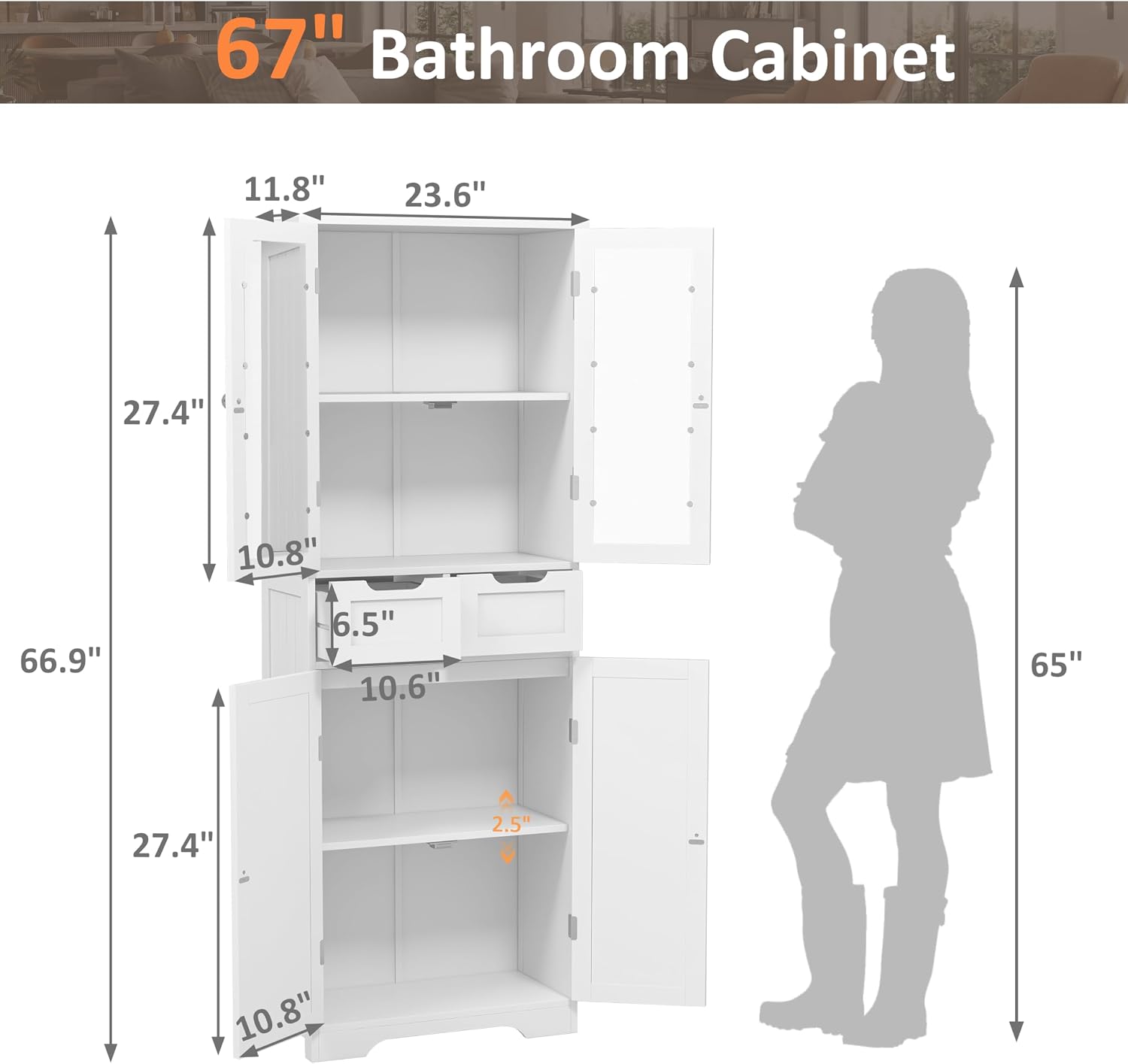 Tall Bathroom Storage Cabinet  - Office Storage Cabinet review and price
