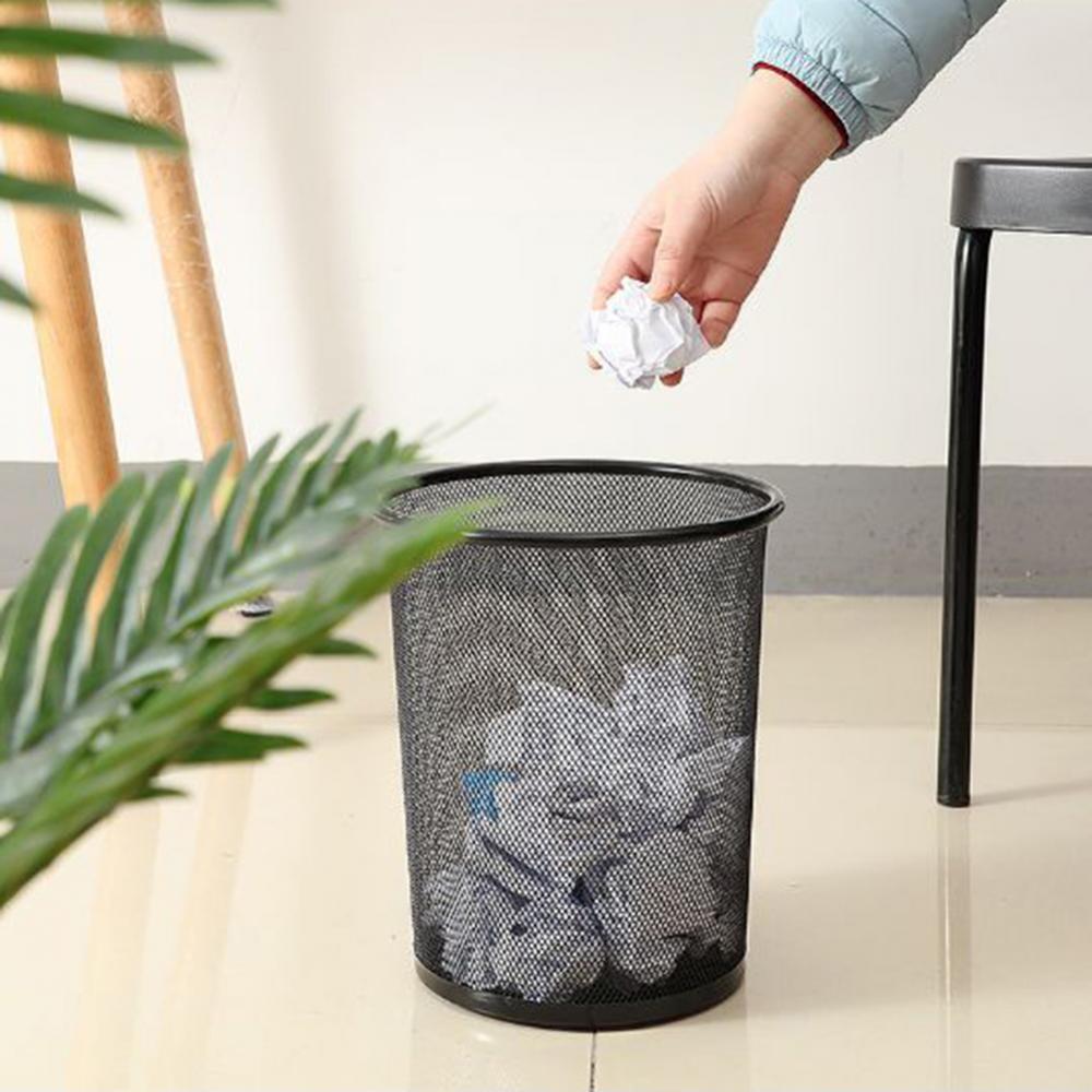Iron Mesh Waste Bin Garbage Ba - Paper Basket Mesh review and price