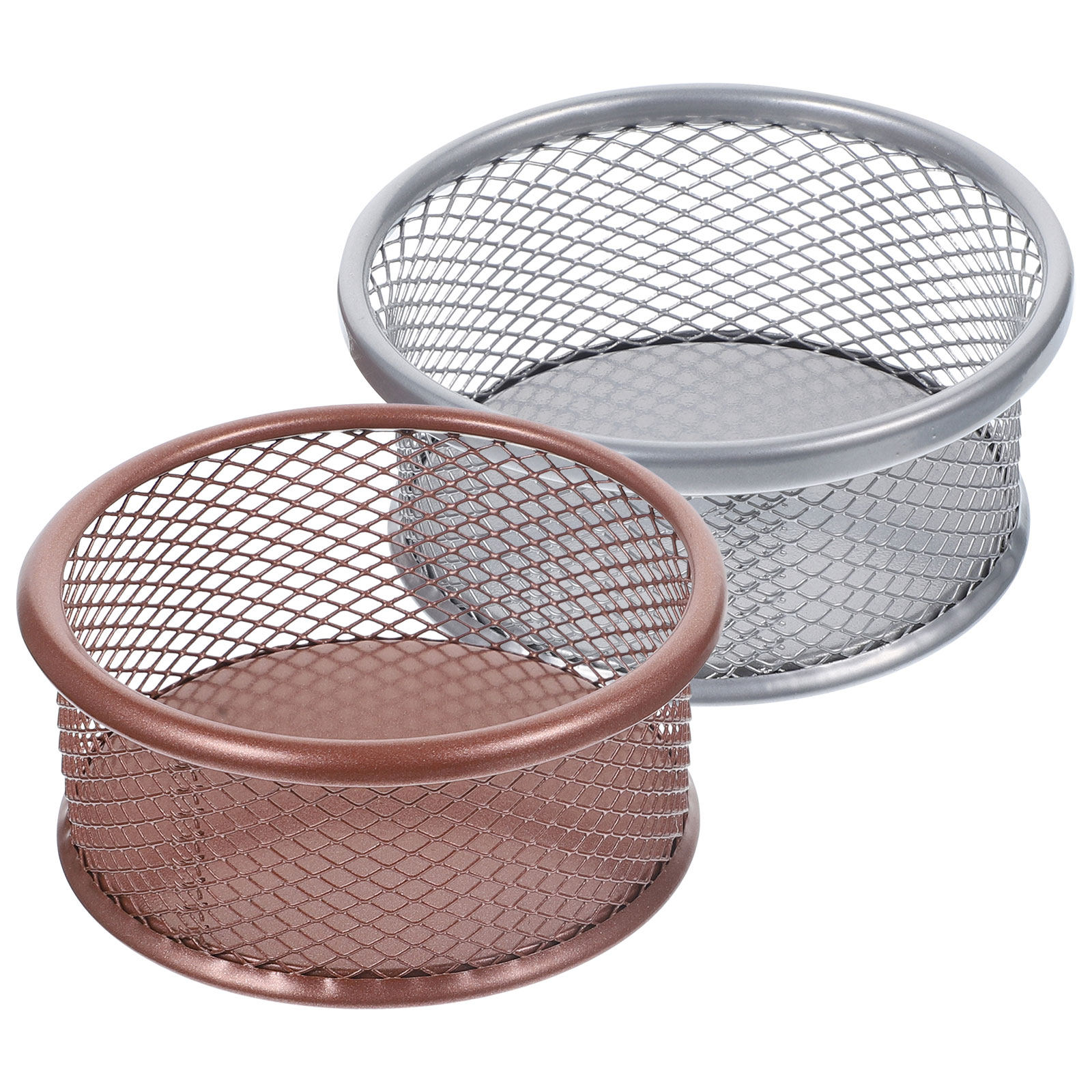 2Pcs Metal Paper Clip Holder M - Paper Basket Mesh review and price